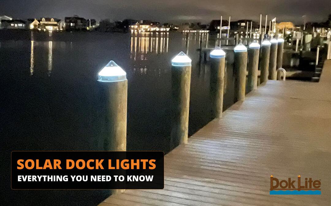Marine Solar LED Dock/Deck Lights